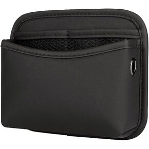Car Side Pocket Organizer,Multifunctional Storage Pocket,PU Leather Car Pocket,Side Organizer Bag for Phone,Sunglass,Cards,ect