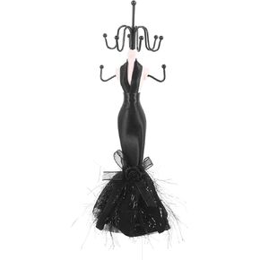 Ladies Dress Jewelry Holder Decorative Jewelry Tower Jewelry Display Stand Jewerly Stand Dress Ring Necklace Holder For Girls Women