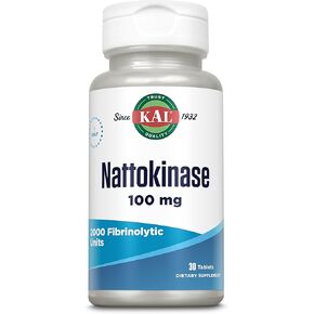 Kal 100 Mg Nattokinase Tablets, 30 Count