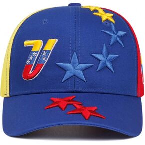 Venezuelan Hats Embroidered 7 Stars Flag Baseball Cap Gorras Multicolor