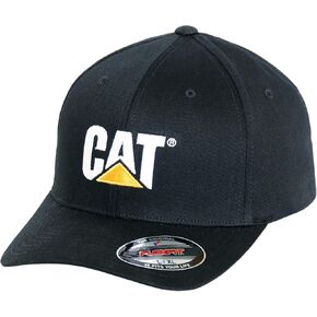 Caterpillar Men's Trademark Stretch-Fit Cap