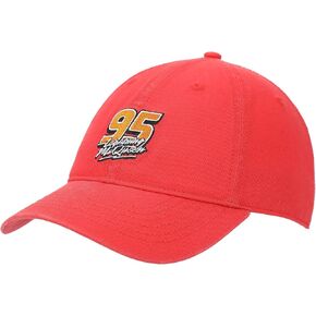ديزني بيكسار سيارات Lightning McQueen 95 Men Red Red Unrstricted Cap