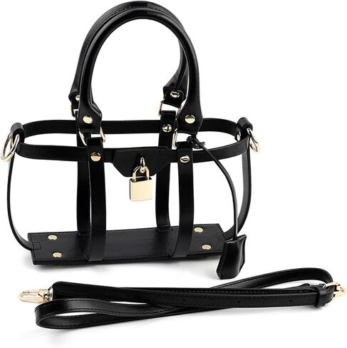 PU Encasement for Cosmetic Pouch Conversion Kit Handbag DIY Crossbody Bag Accessories Hollow Tote Bag Set Bag Makeover Kit in Saudi Arabia