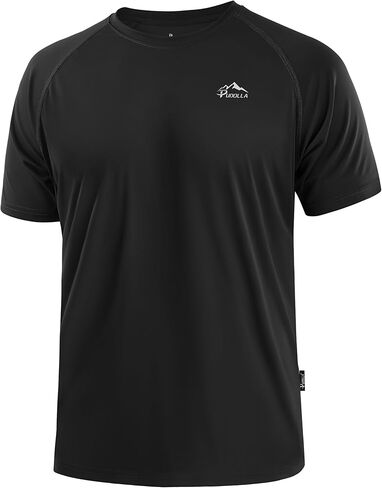 Pudolla Men's Rashguard Swim قمصان قصيرة الأكمام UPF 50+ حماية من أشعة الشمس SPF جاف جاف خفيفة الوزن قميص شاطئ الصيد in Saudi Arabia