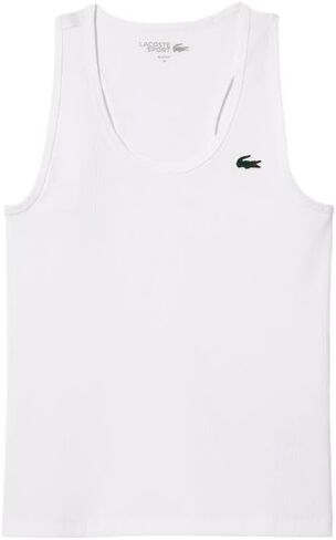 Lacoste Women's Ultra Dry Rib Knit Sport Tank Top in Saudi Arabia