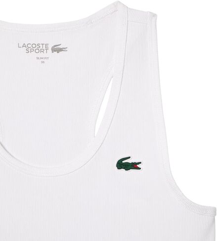 Lacoste Women's Ultra Dry Rib Knit Sport Tank Top in Saudi Arabia