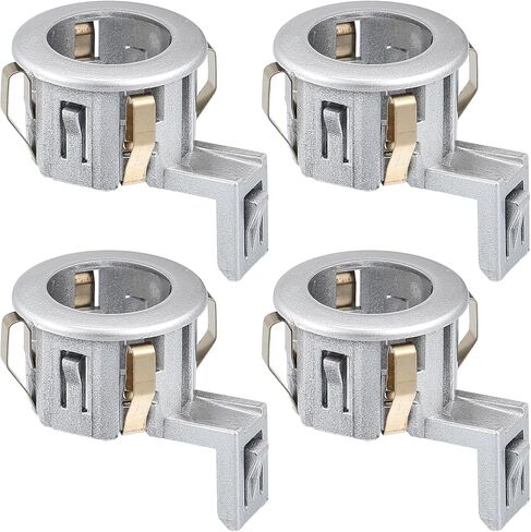 4 Pcs Parking Sensor Retainer Holder Compatible for Honda Odyssey 2011-2017, Durable Plastic Silver Tone Backup Parking Aid Assist Sensor Bracket in Saudi Arabia
