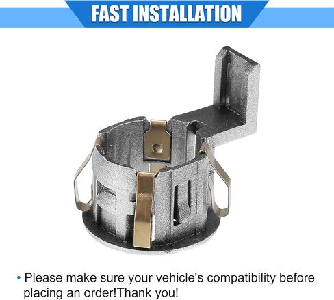 4 Pcs Parking Sensor Retainer Holder Compatible for Honda Odyssey 2011-2017, Durable Plastic Silver Tone Backup Parking Aid Assist Sensor Bracket in Saudi Arabia