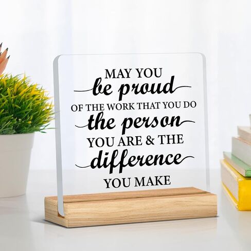 Best Boss Gifts, Boss Gifts for Women Men, Thank You Appreciation Gifts for Boss Mentor Leader, Boss Acrylic Desk Sign Office Decor in Saudi Arabia