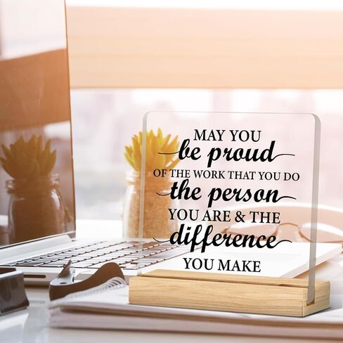 Best Boss Gifts, Boss Gifts for Women Men, Thank You Appreciation Gifts for Boss Mentor Leader, Boss Acrylic Desk Sign Office Decor in Saudi Arabia