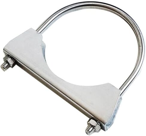 2pcs 2 بوصة الثقيلة 304 من الفولاذ المقاوم للصدأ u bolt clamp for 2 "OD العادم أنبوب ذيل قطر - مقاومة التآكل مقاوم أنابيب شماعات المشبك clamps الأنابيب البحرية. in Kuwait