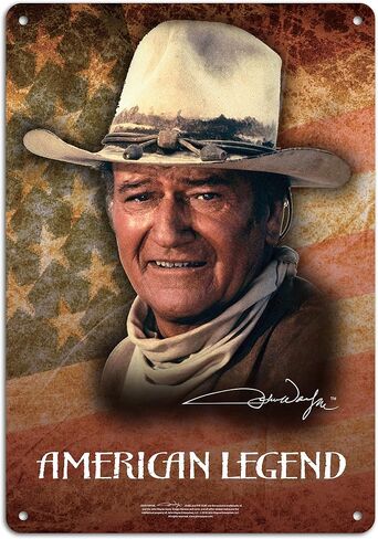 منتجات Midsouth JOHN WAYNE 8 "x11.5" TIN SIGN - IN DUKE WE TRUST in Kuwait