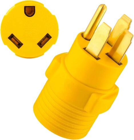 NEMA 6-50P to 14-50R EV Tesla Charger Adapter, 240V 50A 3-Prong to 4-Prong Connector for Tesla Model 3 S X Y, Welder Welding Dryer EV Charger Power Cord Adapter Adaptor Connector in Kuwait