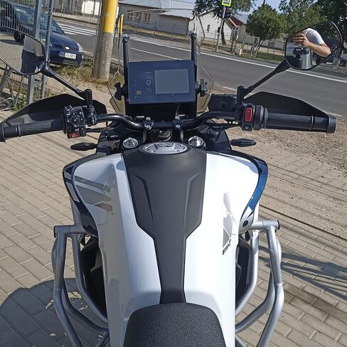 دراجة نارية CF MOTO 800MT محرك الطريق السريع حارس حارس الحارس القضبان الصدمات Stunt حامي القفص المضاد للهدوء نوبات ل CFMOTO 800 MT إكسسوارات الأجزاء المعدلة 2021 2022 2023 2024 2025 (SILVER) in Kuwait