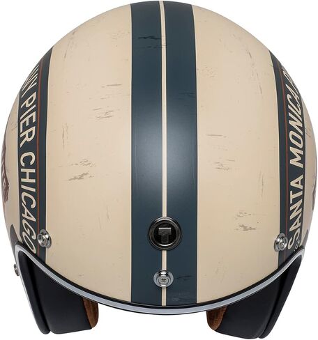 TORC T50/Del Mar Open Face 3/4 Motorcycle Helmet with Graphics in Saudi Arabia