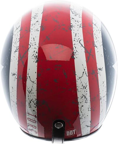TORC T50/Del Mar Open Face 3/4 Motorcycle Helmet with Graphics in Saudi Arabia