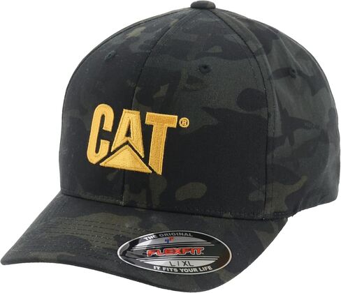 Caterpillar Men's Trademark Stretch-Fit Cap in Saudi Arabia