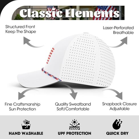 كبير الحجم XL XXL XXXL American Flag Trucker Hat ، قبعات Snapback سريعة المقاومة للماء ، غطاء بيسبول كبير للرجال للرجال رؤوس كبيرة in Kuwait