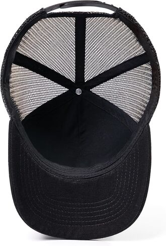 The Dogfather Trucker Hat for Men, Best Dog Dad Gifts, Adjustable Mesh Back Baseball Cap, Idea in Kuwait