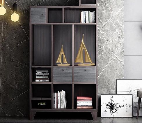 2 عبوة الذهب تزيين الشراع الزوارق القارب النحت للمنزل ديكور القارب الحديثة تمثال ديكور البحرية لمكتب غرفة المعيشة مكتب رف الطاولة in Kuwait