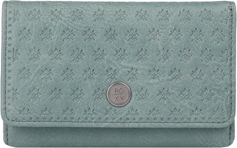 Roxy Women's Wallet | ID Window | Passport Window | Zip Closure | Card Slots | Travel | Everyday Carry | Faux Leather in Saudi Arabia