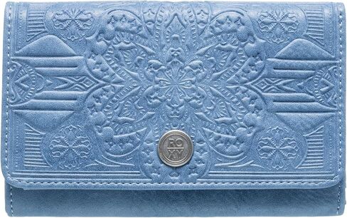 Roxy Women's Wallet | ID Window | Passport Window | Zip Closure | Card Slots | Travel | Everyday Carry | Faux Leather in Saudi Arabia