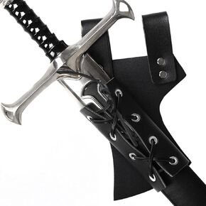 Medieval Viking Sword Holster Katana Samurai Sword Frog Leather Scabbard Belt Rapier Holster