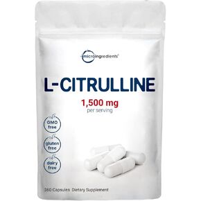 Booster أكسيد النيتريك 3،600mg لكل وجبة ، 240 أقراص مكونة | Max Strength L-Arginine + L-Citrulline Acid Acid Complex | يدعم العضلات والطاقة وصحة القلب | غير المعدلة وراثيا ، خالية من الغلوتين