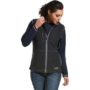ARIAT Men's Rebar Stretch Canvas Softshell Vest