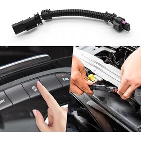 HOOBO AUTO Start Stop Stop Disable/DELETE/ELIMINATOR/ARIMABLER ، Auto Stop Wiring Harness ، OPT OPT ATALITION START START CALCE CALCE CABLE ، ابدأ إكسسوارات السيارة متوافقة مع CHEVY (صغير)