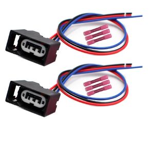 2pcs انعطاف توصيل أضواء الإشارة متوافق مع Dodge RAM 1500 2009-2010 الخلفية 55277414AA تسخير الأسلاك الأسلاك