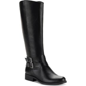 Style & Co. Womens Maliaa Faux Leather Riding Boots-High High