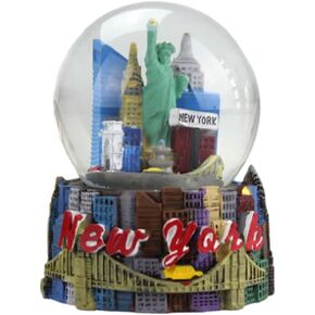 Artisan Owl New York City Skyline Large Resin and Glass Snow Globe (Multicolor)
