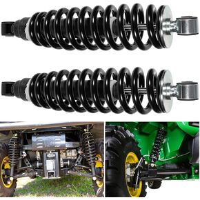 2 x AM142426 Front Coil-over Shock Absorbers For John Deere XUV Gator XUV625i, XUV825i, XUV855D, XUV825M, XUV825E, XUV855M, XUV855E. Replaces OEM# AM142426