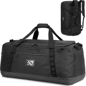 Tuguan Extra Travel Travel Duffle Bag حقيبة ظهر للرجال مع مقاطعات قابلة للتعديل 120 لتر عطلة نهاية أسبوع كبيرة بين عشية وضحا
