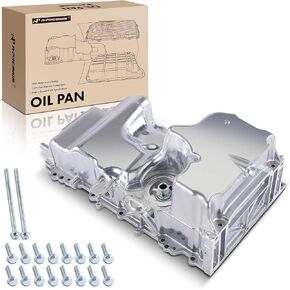 A-Premium Engine Oil Pan Sump with Gasket Compatible with Chevrolet Silverado 1500 2014-2018, Express 2500 3500 2018-2021 & GMC Sierra 1500 2014-2018, Savana 2500 3500 2018-2021, 4.3L