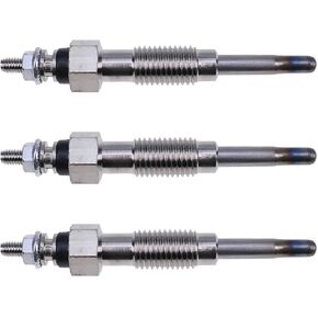 3PCS Glow Plug MM43214801 30L66-00302 Compatible for Mitsubishi L2E L3E Engine PelJob EB12.4 EB14