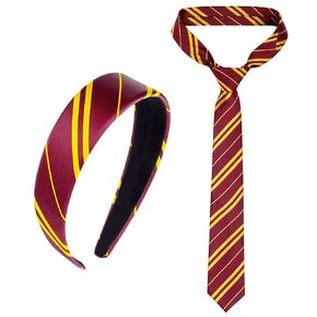 Burgundy Red and Yellow Stripe Bead ، إكسسوارات أزياء المعالجات للنساء البالغات الفتيات لحفلات تأثيري