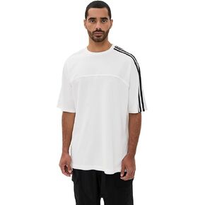 Y-3 Men's 3 Stripes Short Sleeve Tee