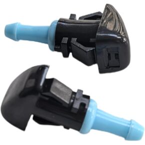 （2PCS) 68024312AB فوهة غسالة الزجاج الأمامي متوافق مع Chrysler 200 2011-2014 ، Dodge Avenger 2011-2014 ، Dodge Challenger 2009 2009 2010 2012 2014
