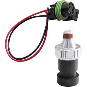Oil Pressure Fuel Pump Pressure Shut Sensor with Wire Harness Pigtail, Compatible with Mercruiser Engines, Replace OEM#: 87-864252A01