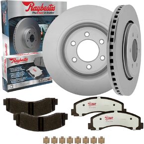 Raybestos E3K60010 Element3 منصات الفرامل الأمامية البديلة للسيارات والدوارات للفترة 2010-2020 فورد إكسبيديشن ، 2010-2020 F-150 ، 2010-2020 Lincoln Navigator