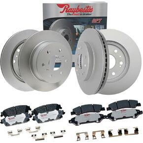 Raybestos E3K50010 Element3 Automotive Replacement Front Brake Kit Rotors and Hybrid Pads for Cadillac Escalade (ESV, EXT), Chevy Avalanche/Suburban/Tahoe, GMC Yukon/Yukon XL 1500