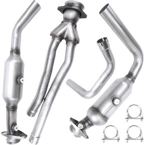 Rear Catalytic Converter Compatible with 2015 2016 2017 2018 2019 Ford Transit 150 250 350 V6 3.7L, Direct-fit(EPA Compliant)