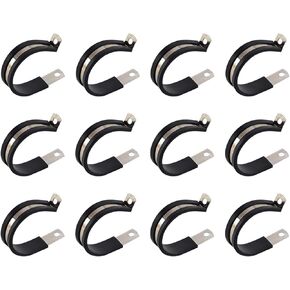 12pcs 1.75 بوصة UTV ATV Connector Clamp Clamp متوافق مع Polaris RZR 800 XP900 Ranger 400 500 700 XP 800 Crew ، متوافق مع Yamaha Rhino 450 660 700