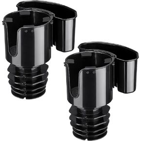 JOYTUTUS Cup Holder Expander, Expandable Insert Extender, Adapt Most Regular Cup Holder for Car 18-40oz (3.4-3.8 Inch), Hydro-Flask, Yeti, Nalgene (16 40 Oz) Large Water Bottles