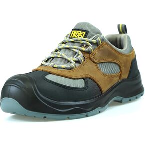 Men Women Steel Toe Safety Work Shoes, Slip Resistant, Puncture Resistant, Anti-Static, Breathable