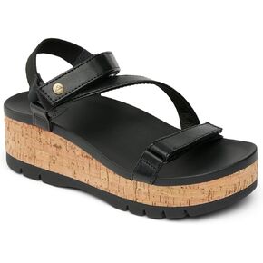 REEF Women's Vista Higher Luna Platform Sandal, Adjustable Strap