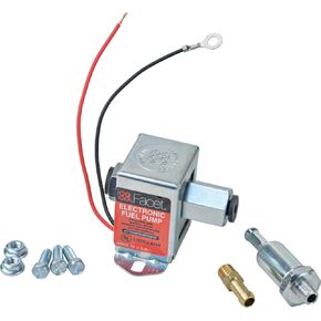 DB Electrical Facet-Purolator Facet FPF-FEP12SV Solid State Fuel Pump Kit 12V, 4-7Psi, 12" Min Dry Lift, 32 Gph