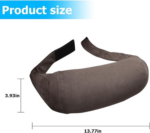 Car Headrest Pillow, Comfortable Breathable Memory Foam Vehicle Seat Neck Rest Cushion, Ergonomic Auto Interior Neck Support Protector for Pain Relief, Universal for Most Cars (Beige) in Saudi Arabia